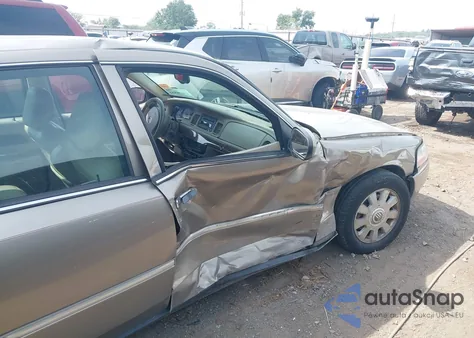 2005 Mercury Grand Marquis Ls from USA, damaged, VIN 2MEFM75W55X648333